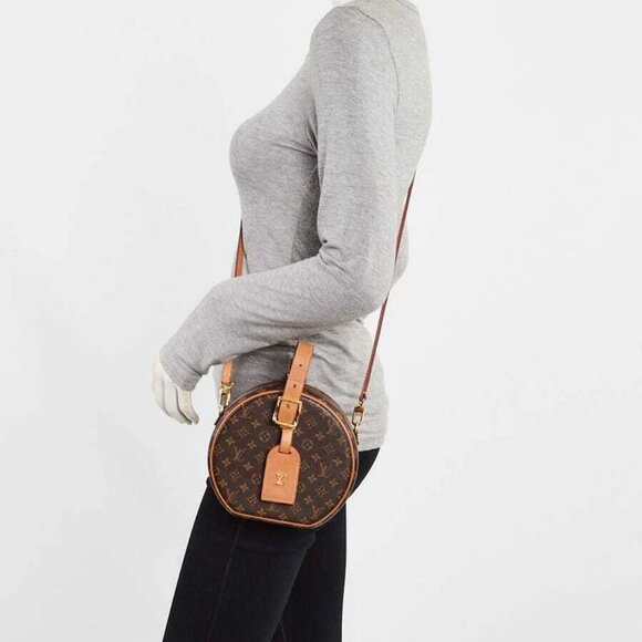 Louis Vuitton Monogram Canvas Petite Boite Chapeau Bag - Picture 2 of 12